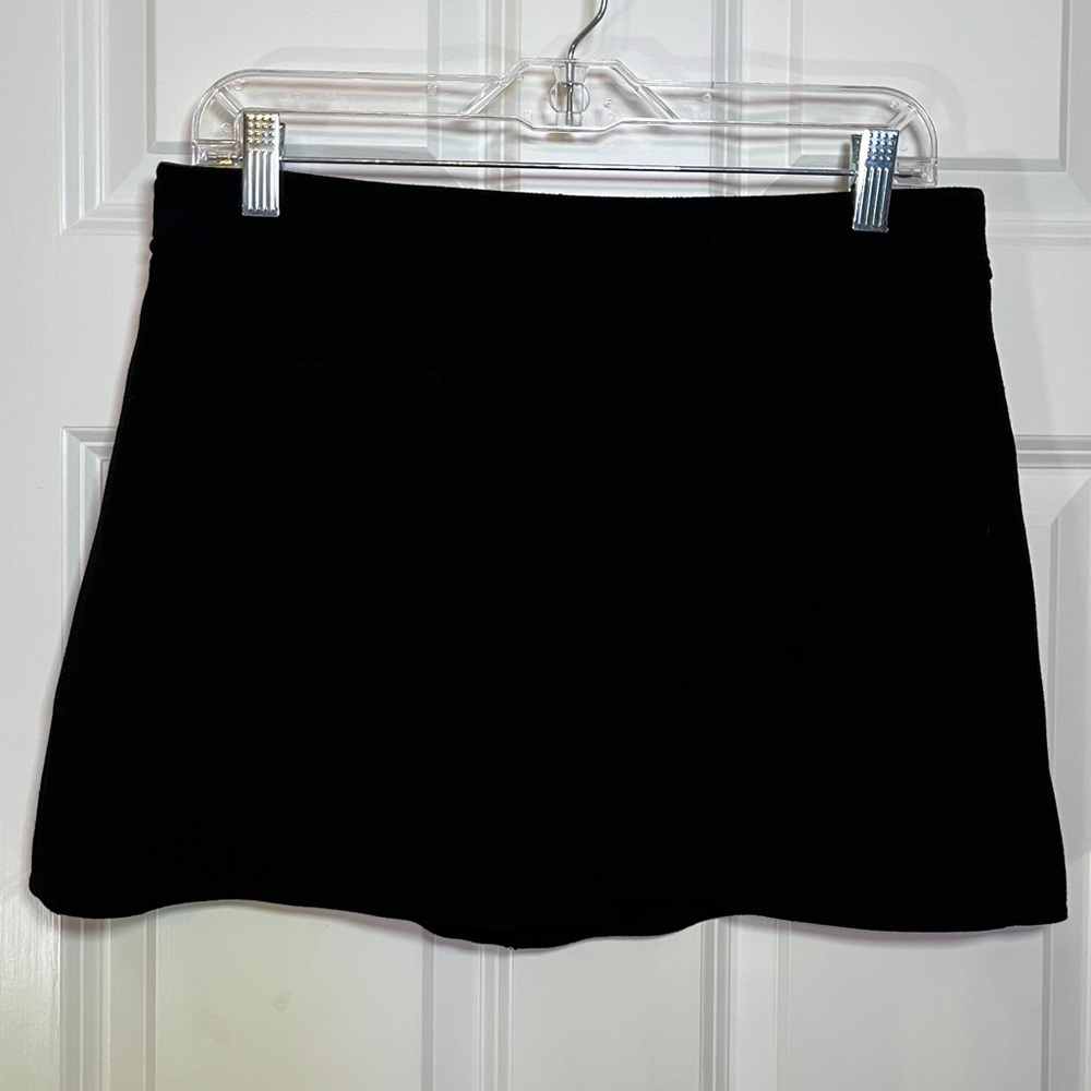 Black Zara A-line Miniskirt - Size M - all-season